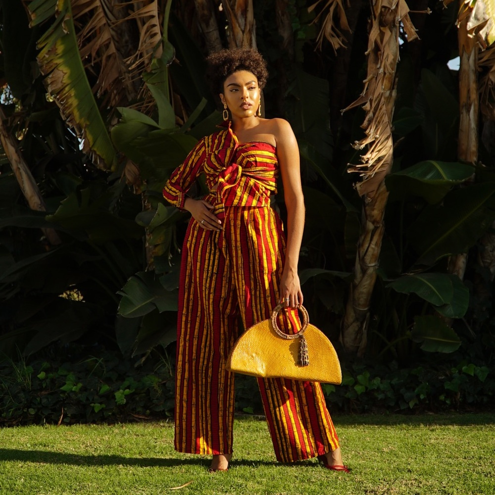 African Print Matching Set